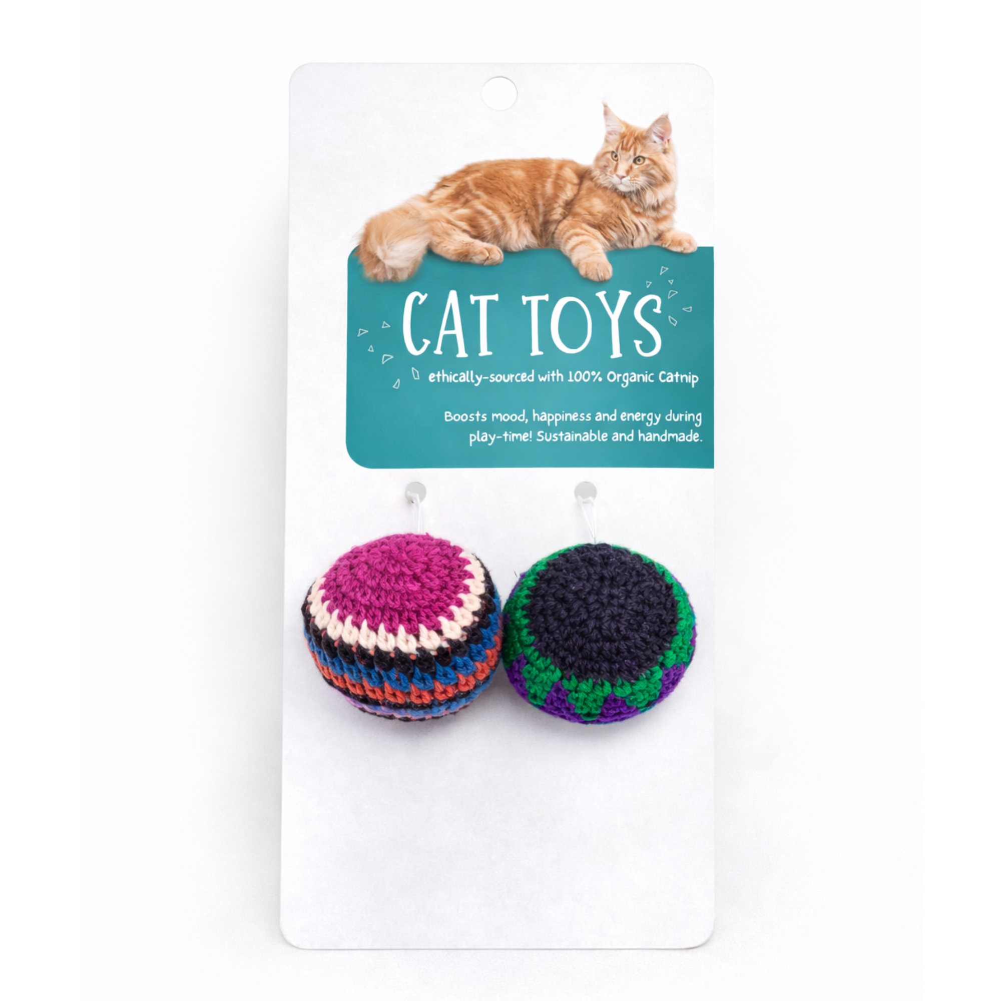 Organic Catnip Hacky Sacks