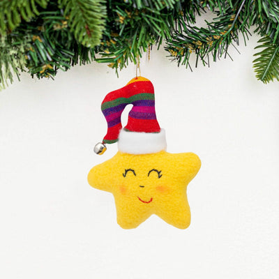 Stuffed Star Ornament