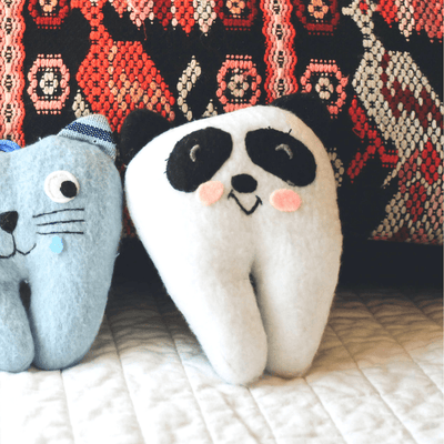 Panda Hanging Tooth Fairy Bag