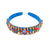 Fair Trade Worry Doll Headband Blue