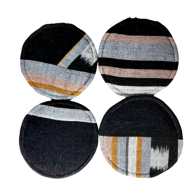 Circular Woven Guatemalan Coasters