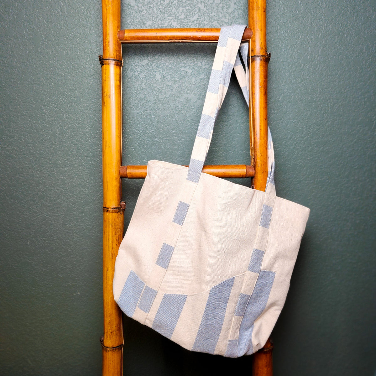 Upcycled Denim Tote Bag