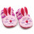 Fair Trade Bunny Baby Booties Pink