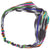 Handmade Boho Headband Black Multistripe