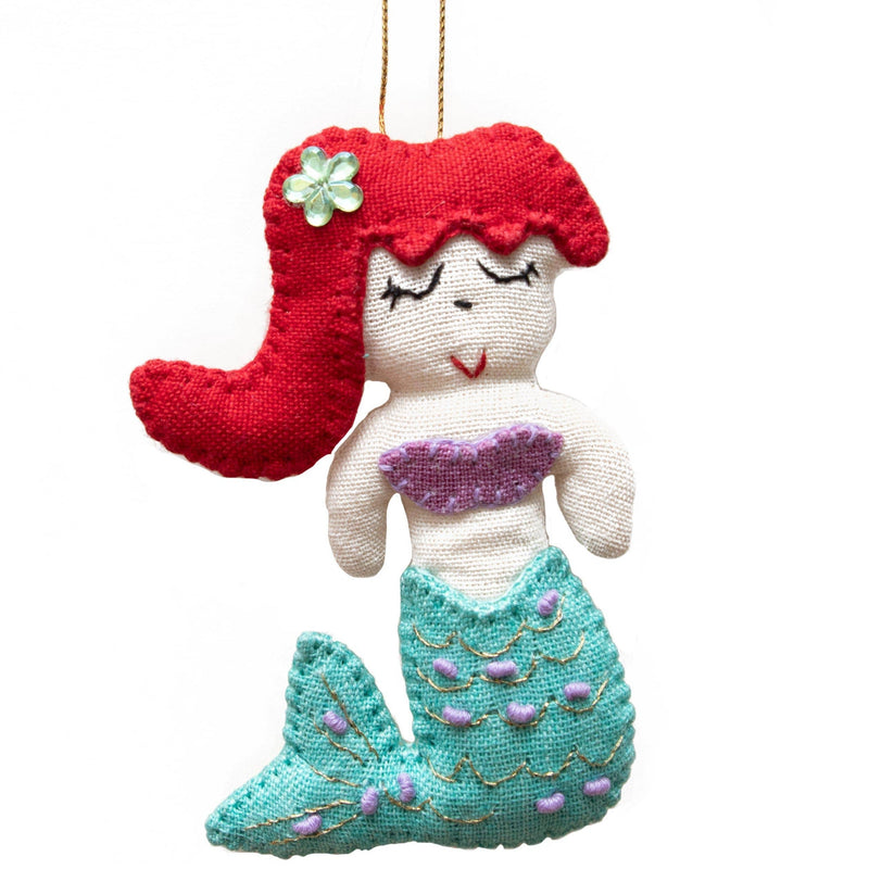 Felt Mermaid Ornament