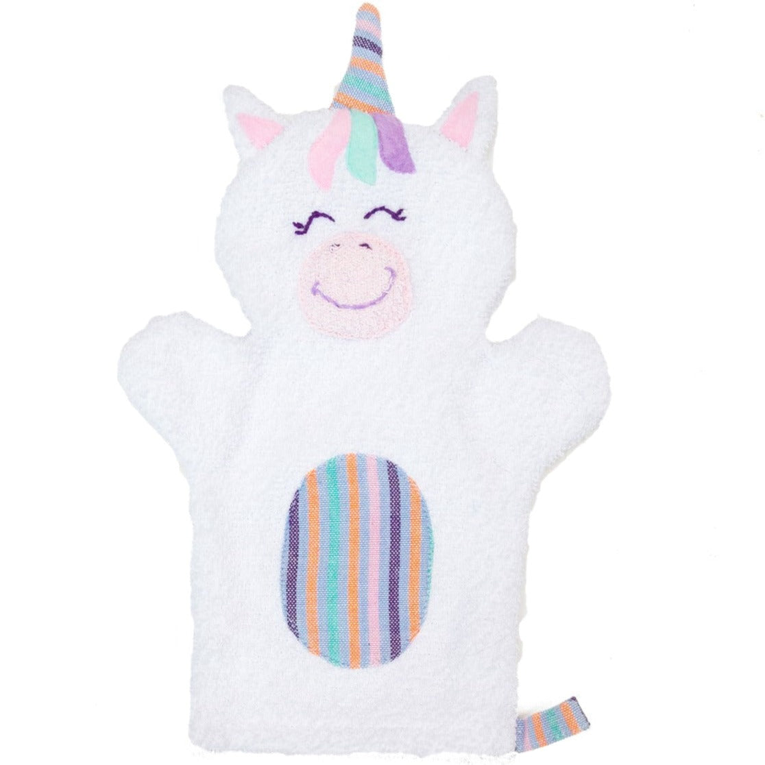 Unicorn Puppet Washcloth