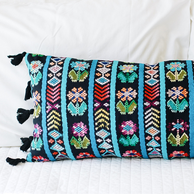 Oversized Guatemalan Lumbar Pillow